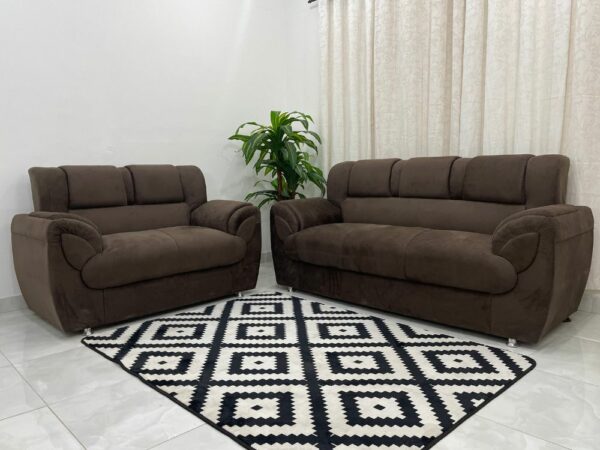 Conjunto de Sofá 2 x 3 lugares Verona – Marrom