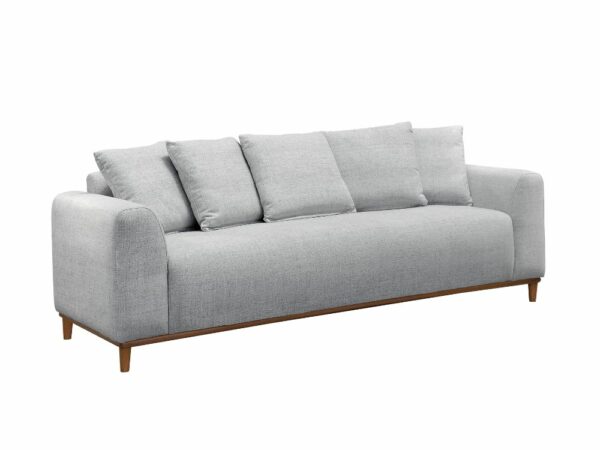 Sofá Ref.700 2.28m - Cinza Linho