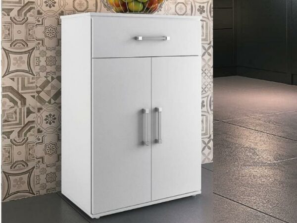 Balcão de cozinha 2 portas 1 gaveta Juliana – Branco