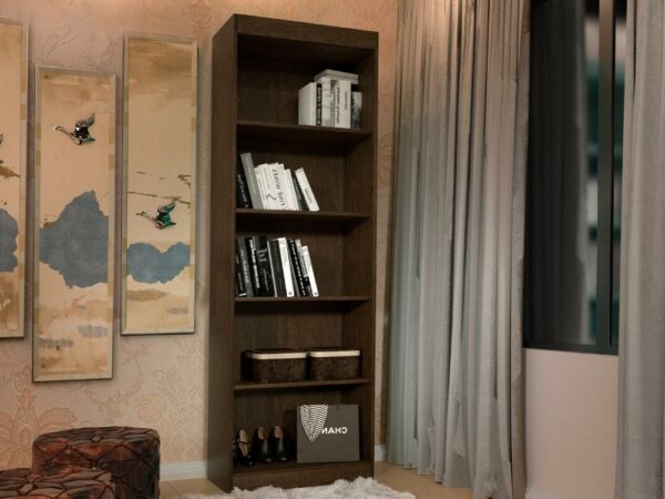 Livreiro Clara 5 prateleiras – Ipe