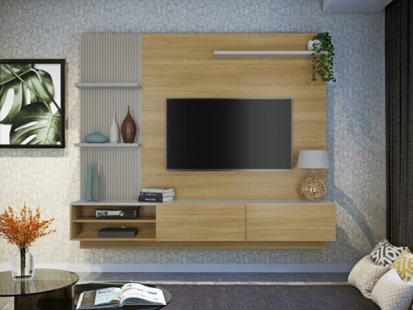 Home suspenso Montana 65″ – Cinamomo/Off white
