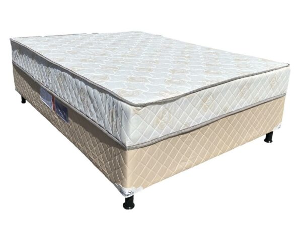 Cama box Gardênia Molas Bonnel Casal - 138x188x48