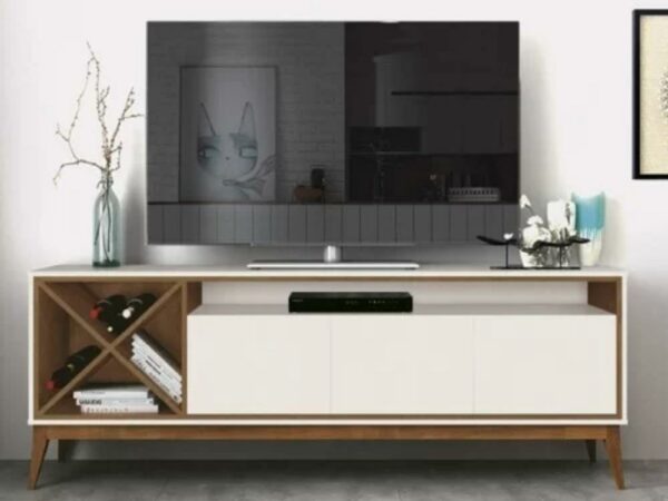 Rack Merlot 58" - Off White/Naturale