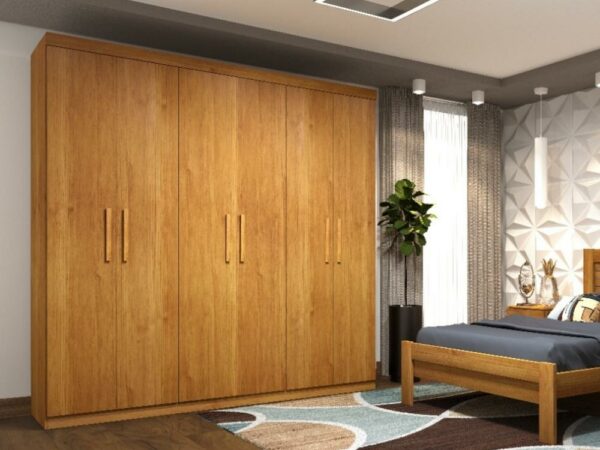 Guarda-Roupa Olimpo 6 portas e 3 gavetas Tcil – Cinamomo