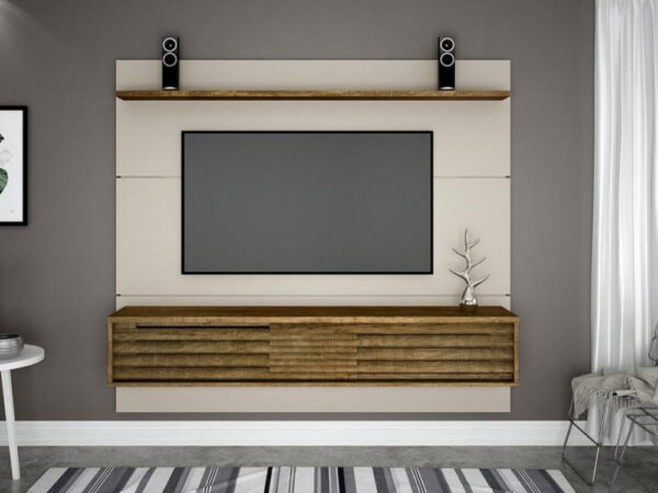 Home Suspenso Califórnia 60" – Off white/Ipe