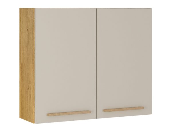 Armário de Cozinha Aéreo 2 portas Pérola REF 800 – Cinamomo/Off white