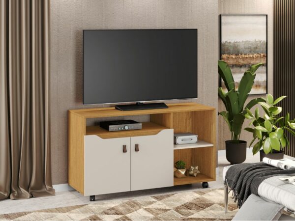 Rack Seleto 49" - Cinamomo/Off White