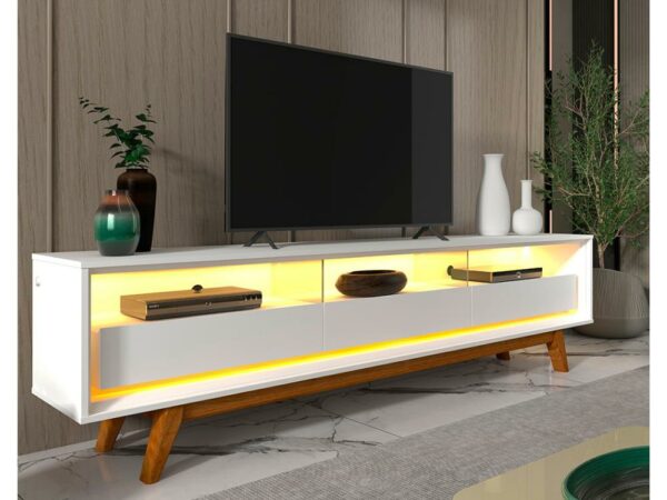 Rack Requinte 75" - Branco