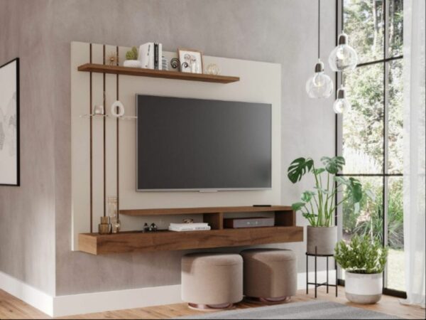 Home Suspenso Madrid 50” – Off White/Canela