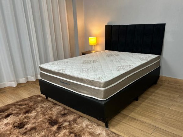 Combo Base + Colchão Tiradentes Molas Ensacadas Casal - 138x188x24