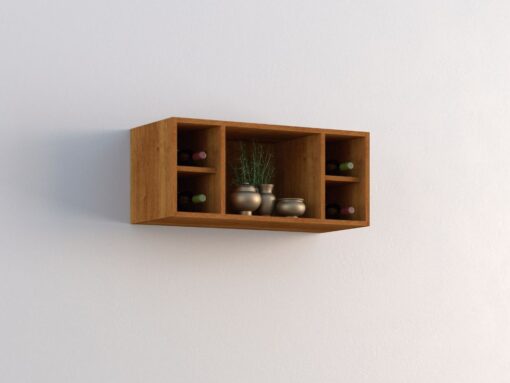 Armário de Cozinha Aéreo Geladeira Pérola - Cinamomo