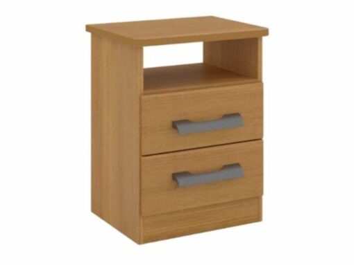 Mesa de cabeceira Firenze 2 gavetas - Cinamomo