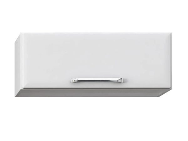 Armário de Cozinha Aéreo Geladeira Luce - Branco