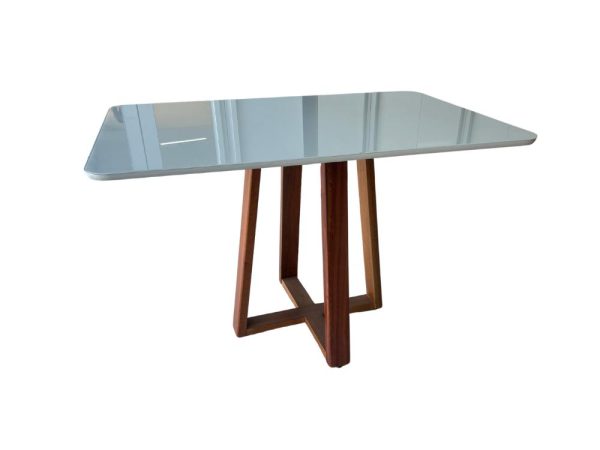 Mesa de Jantar Bali 90x0.90 - Mel/Off White