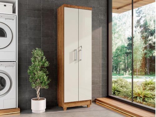 Multiuso Isabela 2 Portas - Cedro/Areia