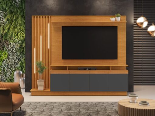 Home Absoluto 65" - Cinamomo/Grafite