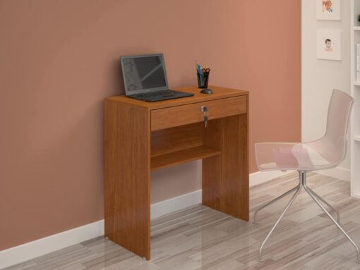 Escrivaninha Andorinha 1 Gaveta Com Chave - Cinamomo