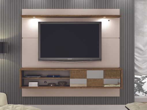 Home Suspenso Chicago 62" - Off white/Ipe