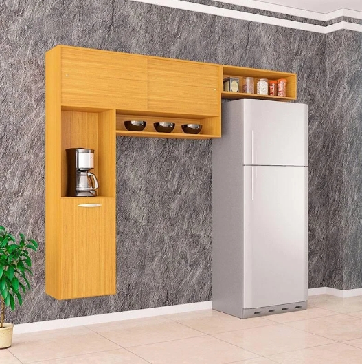 Cozinha Suspensa Thais - Damasco