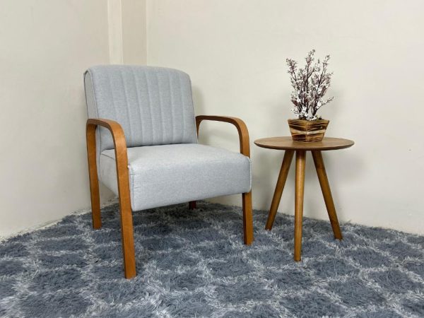 Poltrona Vênus - Cinza Linho