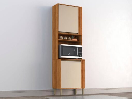 Paneleiro Torre Quente Pérola - Cinamomo/Off White