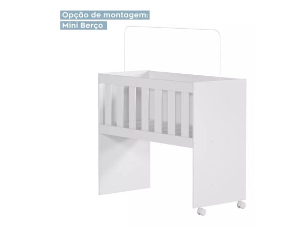 BERCO MULTIFUNCIONAL RUBI COM COLCHAO - BRANCO