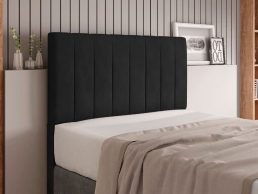 Cabeceira Itália Queen - Preto Veludo