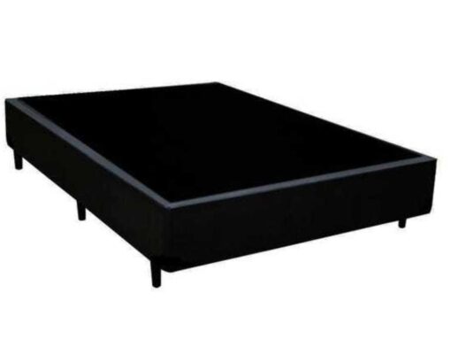 Base Box Silmer Casal Corino Preto - 138x188x26