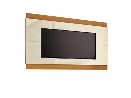 Painel Legacy 2.0 75" - Off White/Cedro