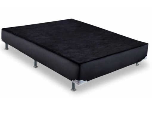 Base Box Sommier Casal Corino Preto - 138x188x30