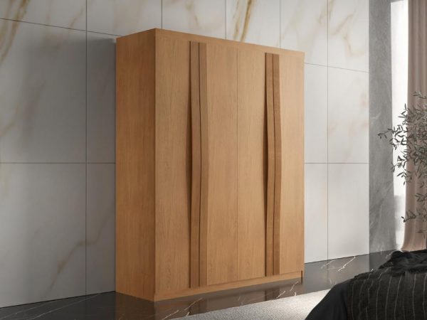 Guarda Roupa Grécia 4 Portas - Naturale