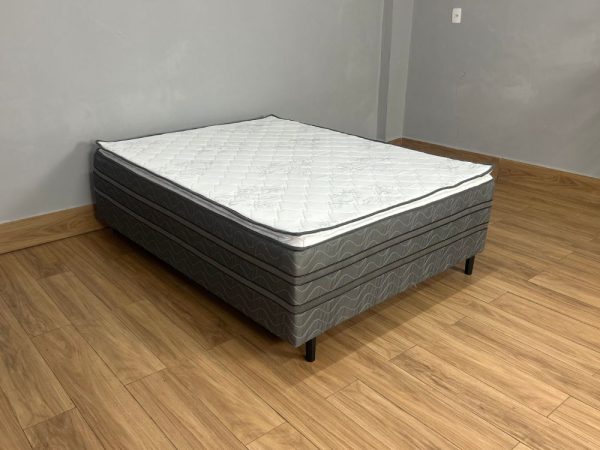 Cama Box Prestige Casal Molas Ensacadas c/ Pillow  - 138x188x47