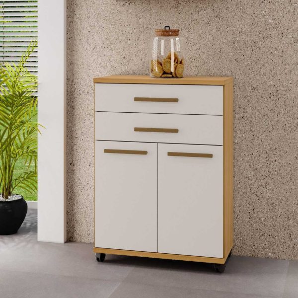 Balcão Mônaco - Cinamomo/Off White